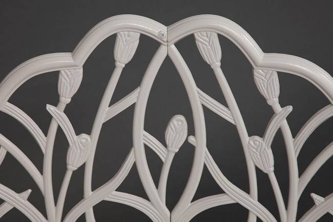 Скамья Secret De Maison Strauss (Штраус) алюминиевый сплав, 99хх56х76см, butter white белый алюминиевый сплав Скамья Secret De Maison Strauss (Штраус) алюминиевый сплав, 99хх56х76см, butter white белый алюминиевый сплав