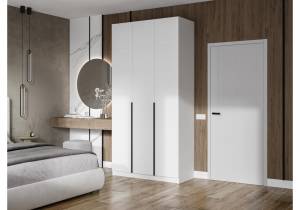 Широн 1200 белый / белый с антресолью