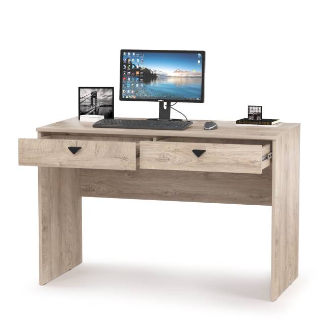 Стол компьютерный Бостон 12.69 цвет дуб эндгрейн элегантный