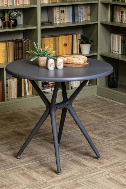 Пластиковый стол TOM в сером цвете Пластиковый стол TOM в сером цвете