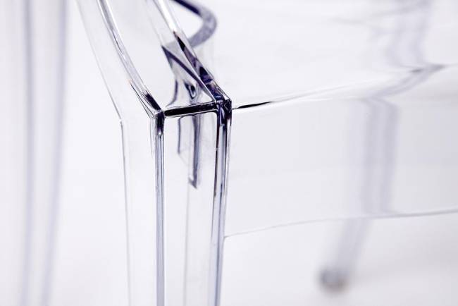 Кресло MEDALION (mod. 922) / 1 шт. в упаковке пластик, 56,5*53,2*92,5см, бесцветный бесцветный пластик