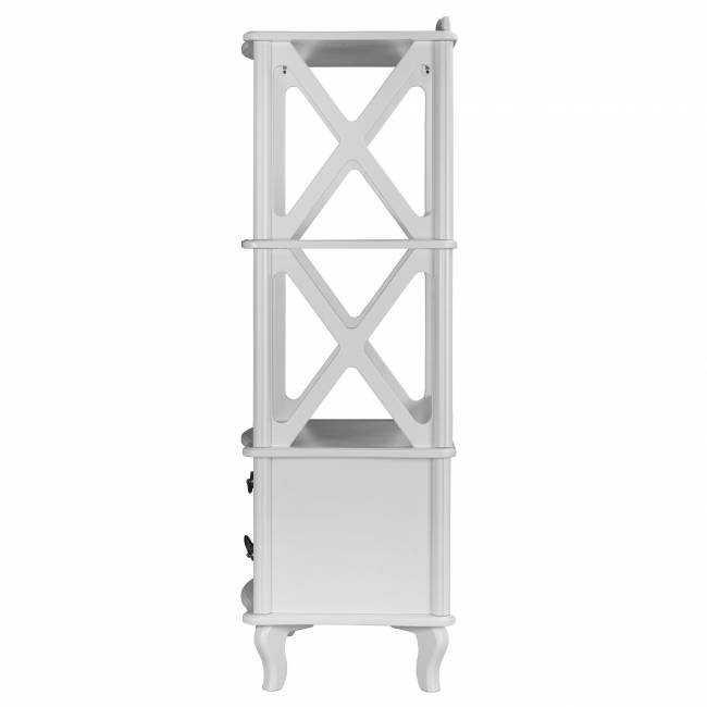 Этажерка Джульетта 2 уровня, молочный дуб Л