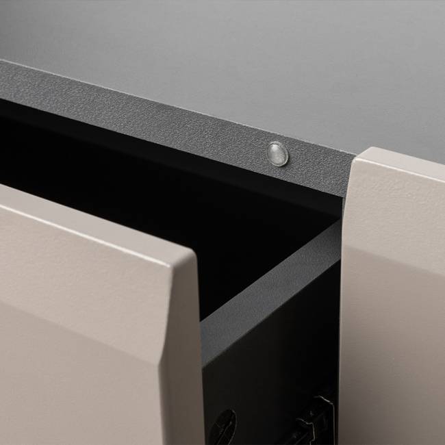 Две тумбы для аппаратуры и шкаф две дверки Сидней цвет антрацит/МДФ веллюто капучино