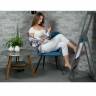Зеркало напольное BeautyStyle 8 серый графит 138 см х 35 см