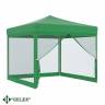 Тент садовый Helex 4351 3x3х3м полиэстер зеленый Тент садовый Helex 4351 3x3х3м полиэстер зеленый