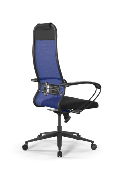 Кресло Sit 10 B1-111K - X2+UMF(X1) /Ub00/Wh00/K1bL(M09.B11.G19.W02), синий-черный