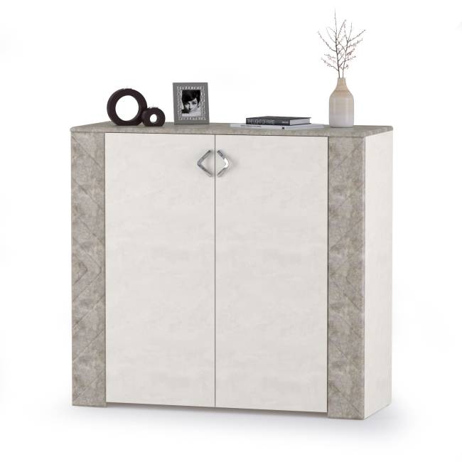 Спальня Амели № 9 цвет шёлковый камень/бетон чикаго беж