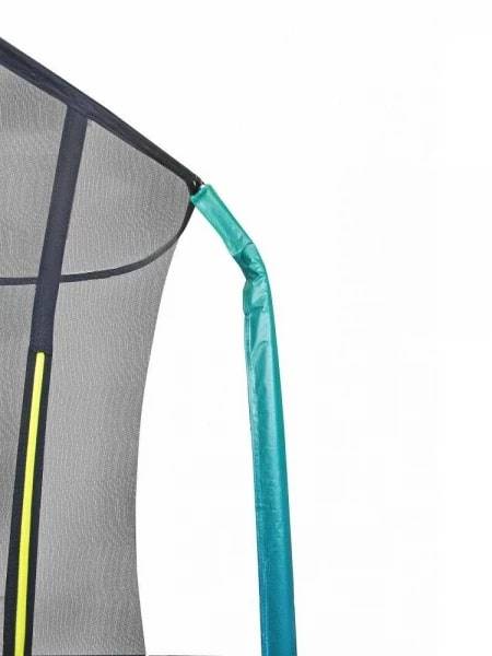 Батут 8FT 2,44м с защитной сеткой (внутрь) б/л, зелёный 