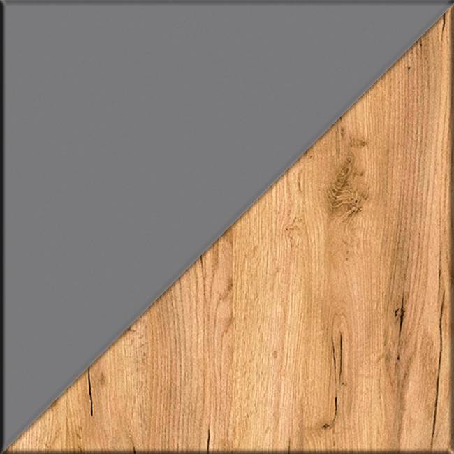 Две тумбы для обуви Остин цвет серый графит/дуб крафт золотой