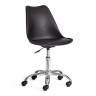 Офисное кресло TULIP (mod.106-1) / 1 шт. в упаковке металл/пластик/PU, 58 x 47 x 97см, Black (черный) / Chrome (хром) Black (черный) / Chrome (хром) металл/пластик/PU