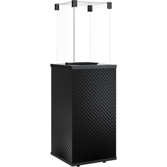 Нагреватель газовый PATIO/G31/37MBAR/CZ/P - черное стекло, тиснение, пульт