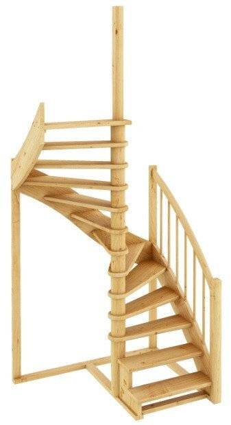 Деревянная лестница К-005м/1