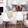 Стул Eames Style DSW белый (разборный каркас) Стул Eames Style DSW белый (разборный каркас)