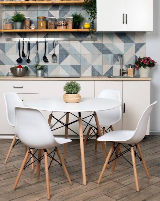 Стул Eames Style DSW белый (разборный каркас) Стул Eames Style DSW белый (разборный каркас)
