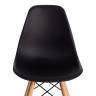Стул барный Cindy Bar Chair (mod. 80-1) / 2 шт. в упаковке дерево бук/металл/пластик, 50 х 51 х 109 см, Black (Черный) 3010/ натуральный (Комплект из 2 шт.) Black (Черный) 3010/ натуральный дерево бук/металл/пластик