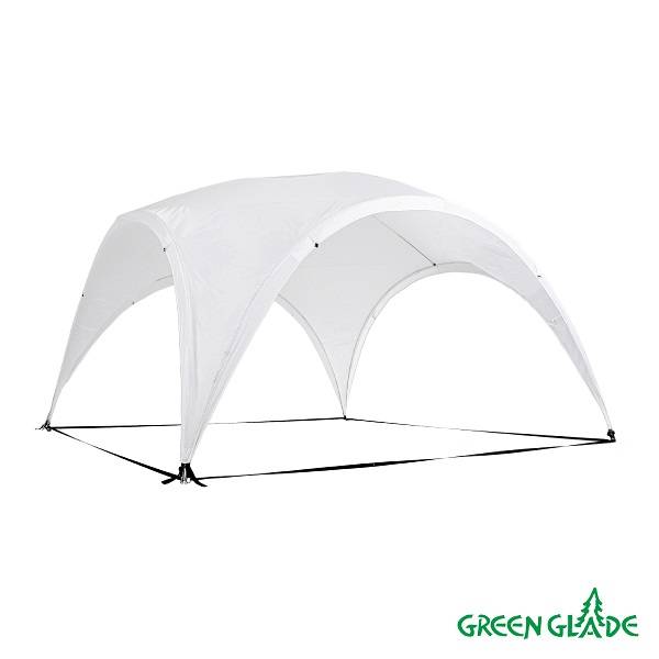 Тент садовый Green Glade 1260 4,5х4,5х2,65/2м полиэстер Тент садовый Green Glade 1260 4,5х4,5х2,65/2м полиэстер