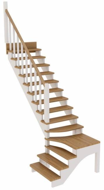 Деревянная лестница К-031м/1