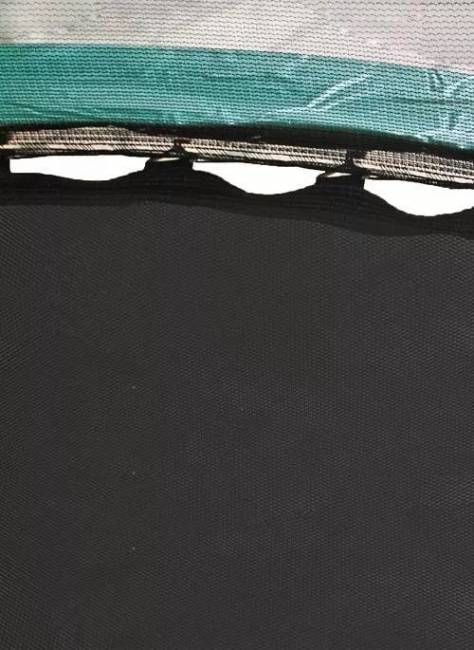 Батут 12FT 3,66м с защитной сеткой (внутрь) с лестницей, зелёный