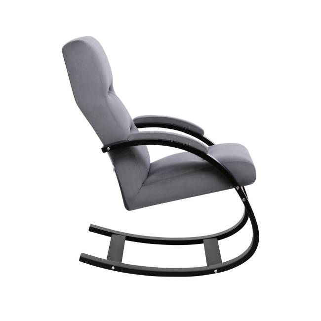 Кресло-качалка Leset Милано Венге V32 серый Кресло-качалка Leset Милано Венге V32 серый