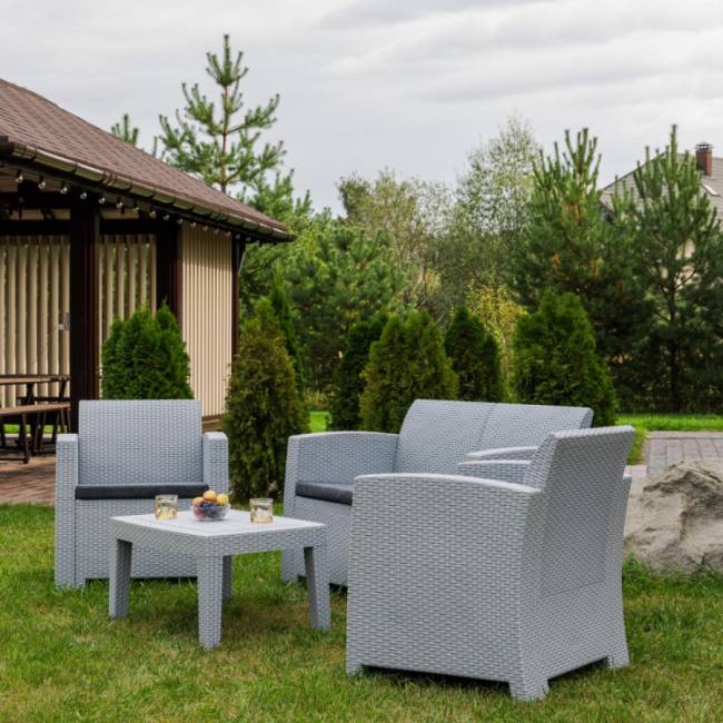 Комплект мебели LANA S светло-серый Комплект мебели LANA S светло-серый