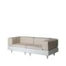 Диван пластиковый с подушками Happylife Standard 2400х900х810 мм