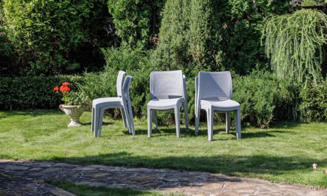 6 стульев JULY светло-серые 6 стульев JULY светло-серые