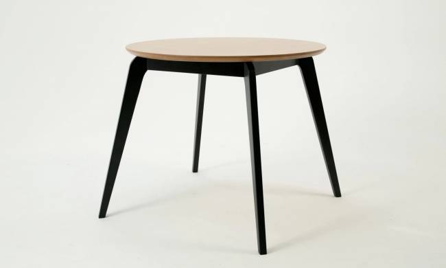 Стол Arki К 100 чёрный/натур