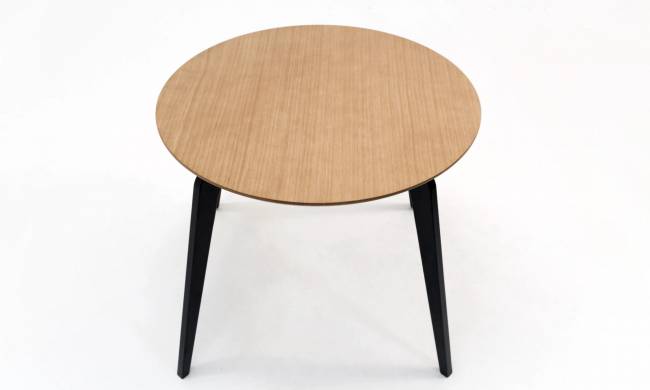 Стол Arki К 100 чёрный/натур