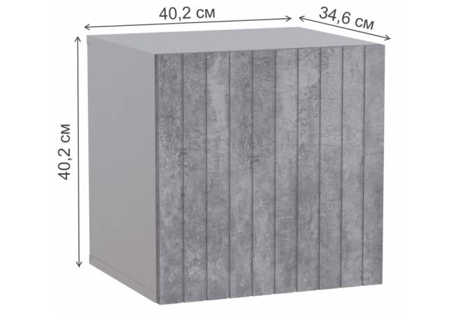 Эннис белый / бетон светлый