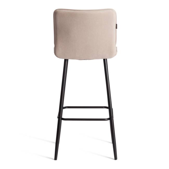 Барный стул  Bari/Бари велюр, бежевый, 7, 45х56х110 см бежевый велюр