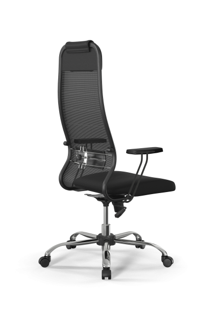 Кресло Sit 10 B1-111T - X2+UMF(X1) /Ub00/Wh00/T1bp-b(M09.B21.G20.W01), черный