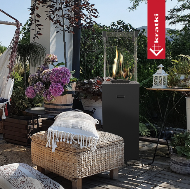 Нагреватель газовый Kratki PATIO/SLIM/M