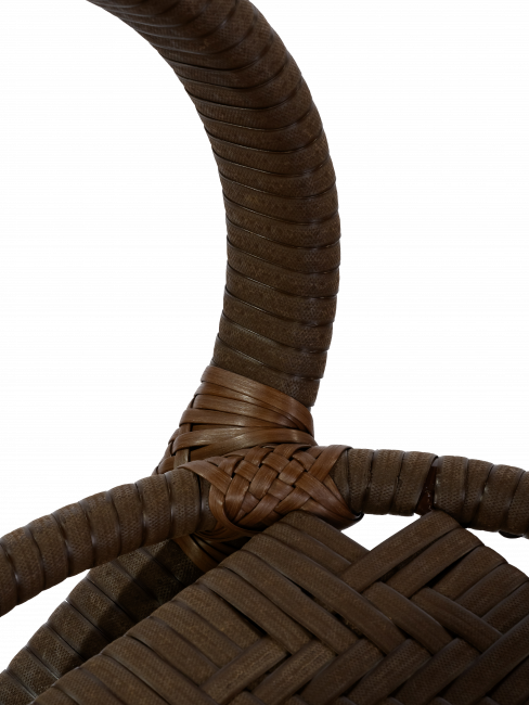 Стул Java (Ява) из искусственного ротанга, орех