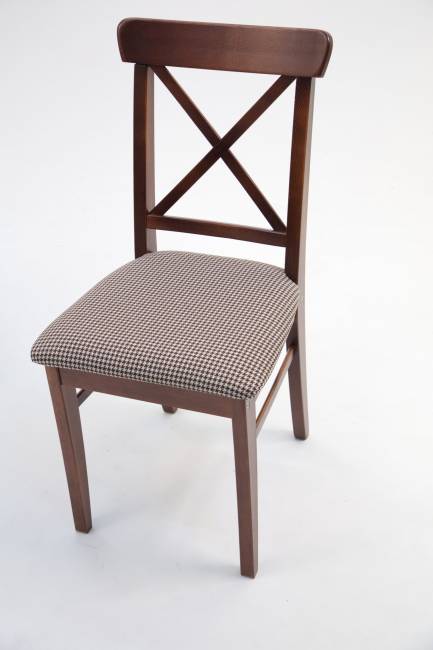 Стул Ингольф ПМ орех/гусиная лапка бежевый