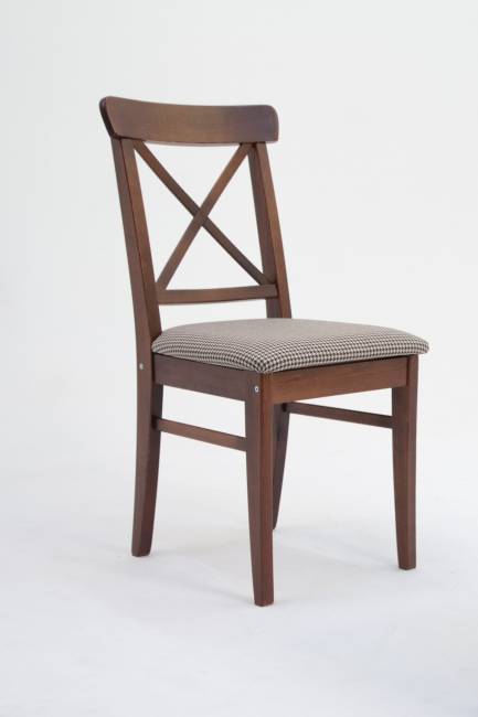 Стул Ингольф ПМ орех/гусиная лапка бежевый