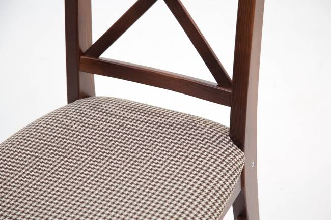 Стул Ингольф ПМ орех/гусиная лапка бежевый