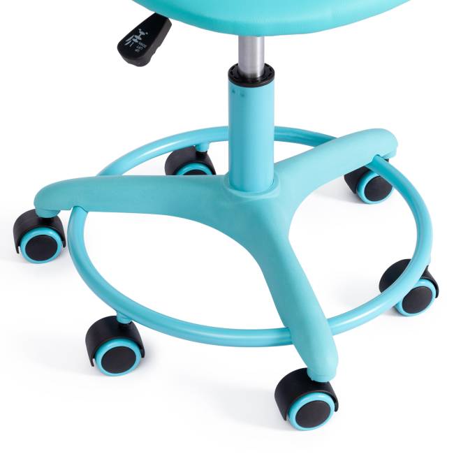 Кресло Kiddy кож/зам, бирюзовый бирюзовый кож/зам Кресло Kiddy кож/зам, бирюзовый бирюзовый кож/зам