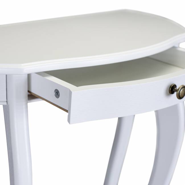 Консоль Элегант молочный дуб Л