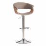 Барный стул VIMTA (mod.4021S) металл/дерево/ткань, 60х51х91,5-112,5 см, выс. сид. 61,5-82,5 см, бежевый/натур./хром, Aimcasa 5 береза, серый металл/дерево/ткань Барный стул VIMTA (mod.4021S) металл/дерево/ткань, 60х51х91,5-112,5 см, выс. сид. 61,5-82,5 см, бежевый/натур./хром, Aimcasa 5 береза, серый металл/дерево/ткань