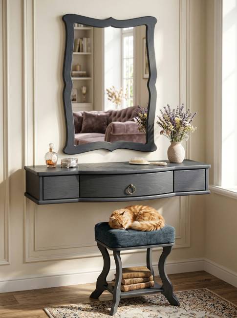 Банкетка Берже 26 серый графит