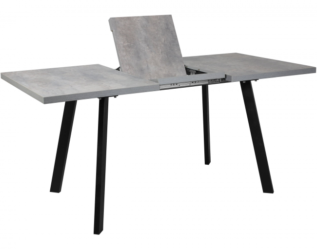 Стол обеденный раздвижной "БОРГ", цемент Стол обеденный раздвижной "БОРГ", цемент