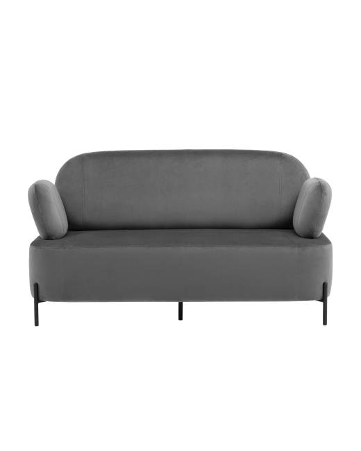 Диван Кэнди велюр серый