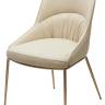 Стул ABRIOLA Milk Ti-02, PU / шампань, ®DISAUR
