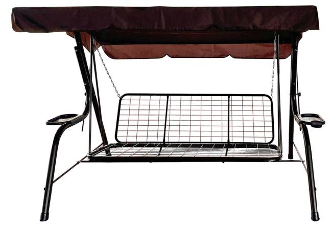 Качели садовые "Лотос" бордо