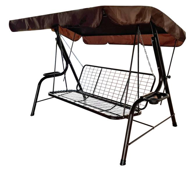Качели садовые "Лотос" бордо