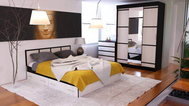 Сакура Кровать 1600 Сакура Кровать 1600