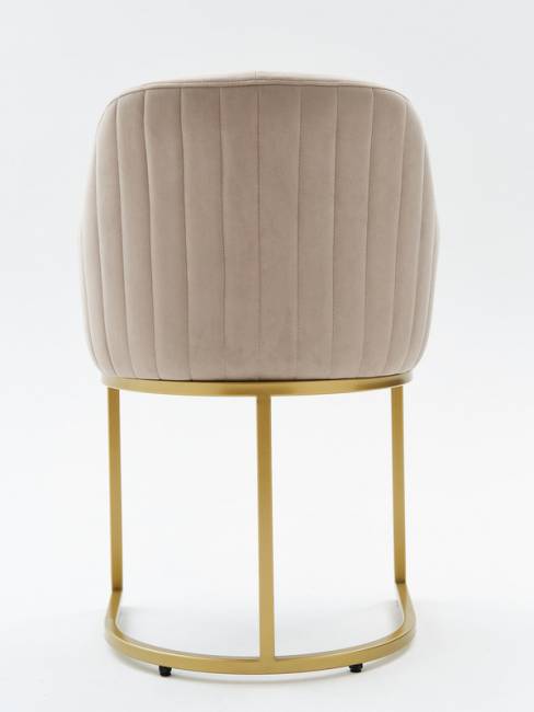 Стул Amely Beige / Gold