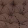 Диван MAMASAN/МАМАСАН 23/02 W /с подушкой/ подушка 182х119 см, 169х102х80 см, Antique brown (античный черно-коричневый), ткань, коричневый, 3М7 Antique brown (античный черно-коричневый)