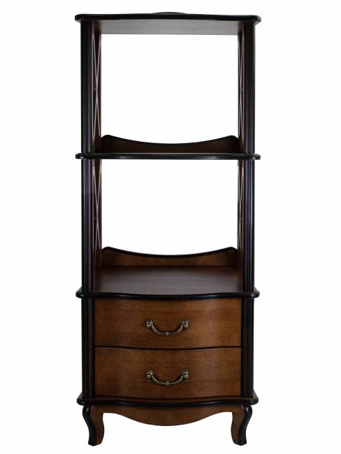 Этажерка Джульетта 2 уровня, орех Л