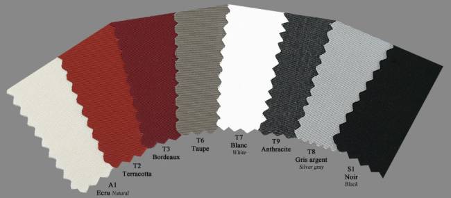 Зонт профессиональный 2.9х2.9 м Astro Titanium титан, черный 2900х2900 мм